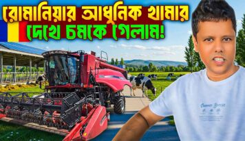 রোমানিয়ার আধুনিক খামার দেখে চমকে গেলাম!