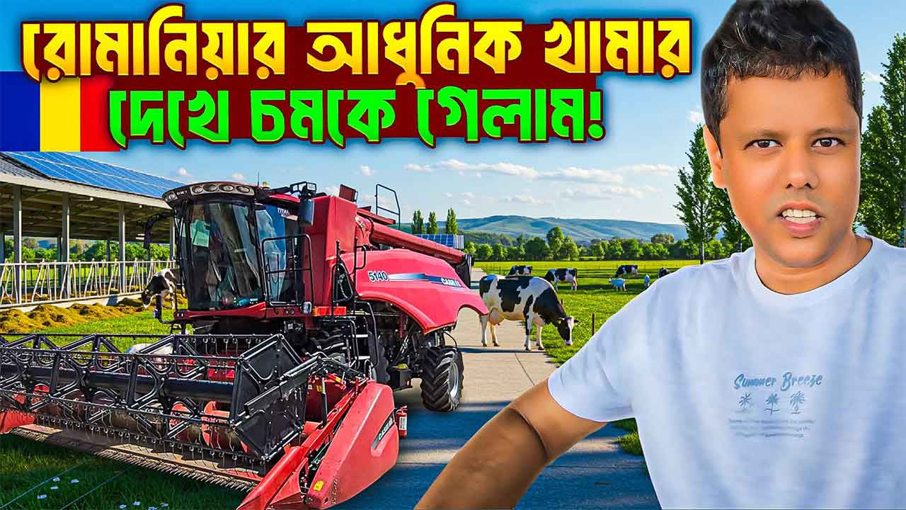 রোমানিয়ার আধুনিক খামার দেখে চমকে গেলাম!